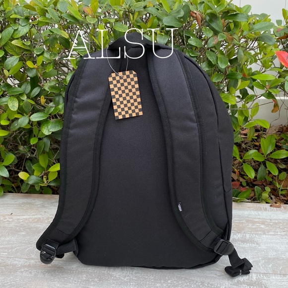 VANS Motiveatee Backpack Black AUTHENTIC - Picture 4 of 5